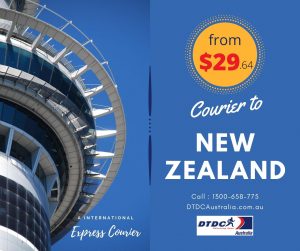 Courier to New Zealand