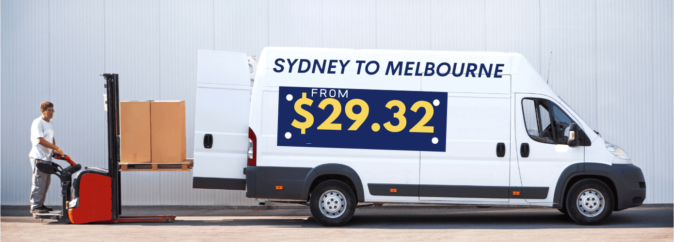 Sydney To Melbourne Courier From 29.32 Send Parcel With Lowest Rate