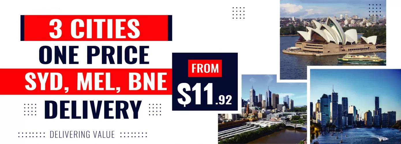 Sydney to Melbourne courier starting from $11.92