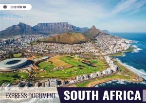 Express Document Delivery to South Africa