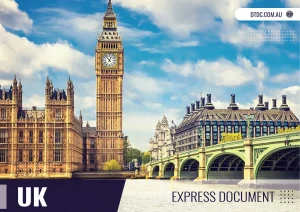 Express Document Delivery to UK