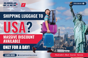 Shipping Luggage to USA Massive Discount Available Only For A Day