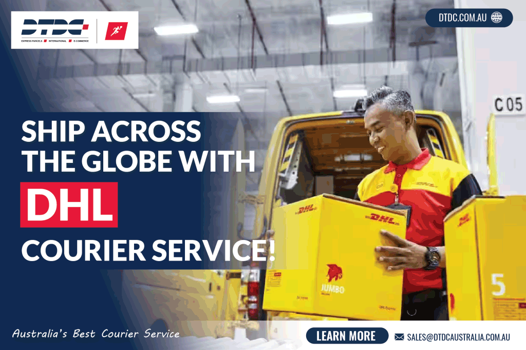 Ship across the globe with DHL courier service!
