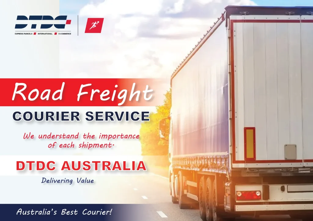 DTDC Australia road Freight Courier