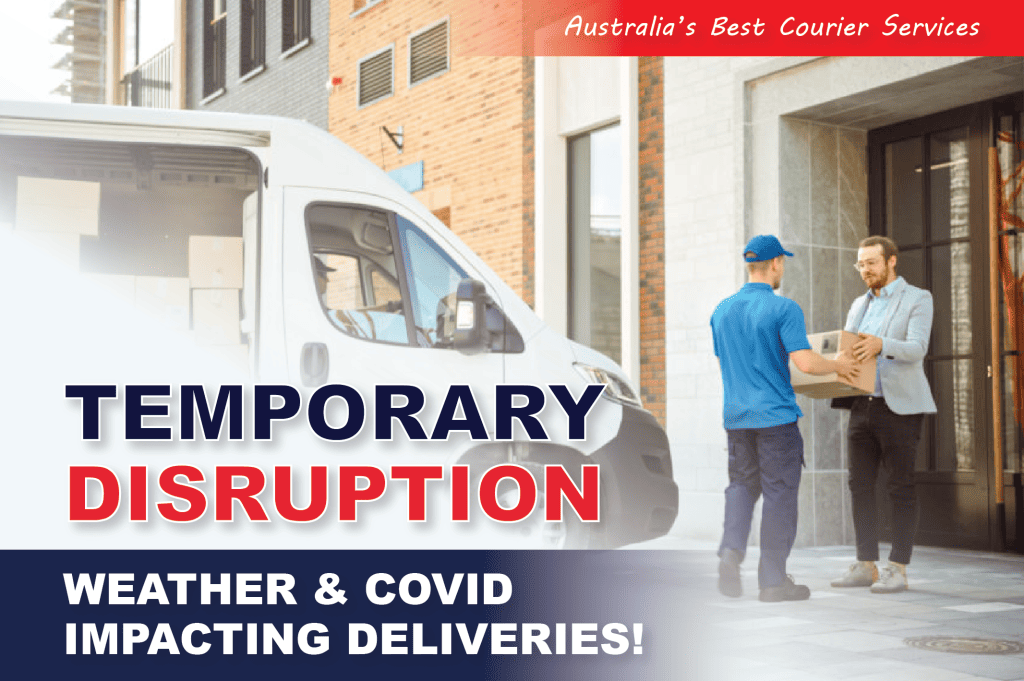 Temporary Disruption- Weather & COVID Impacting Deliveries!