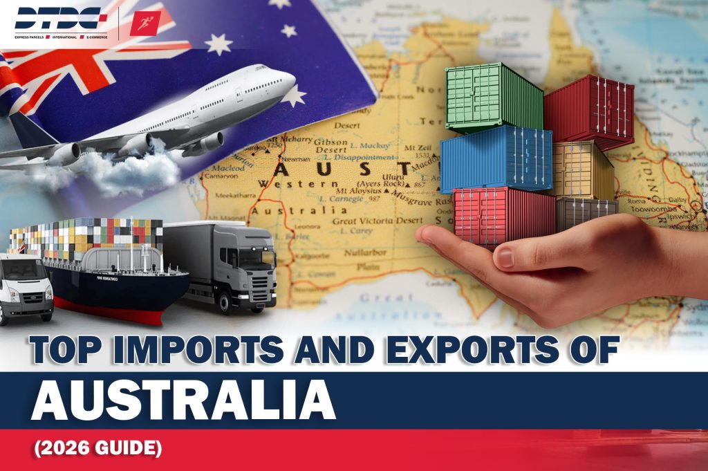 Top Imports and Exports of Australia