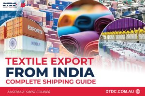 Textile export from India