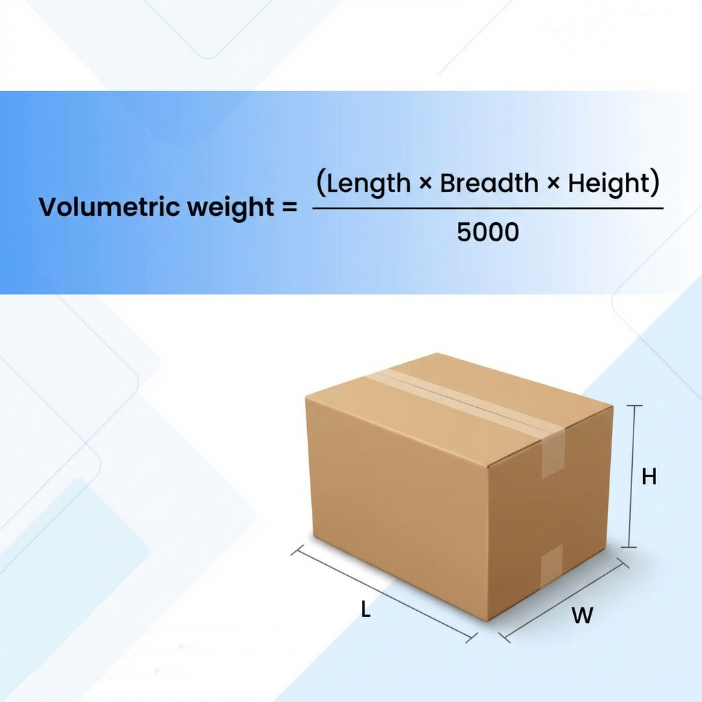volumetric weight calculation