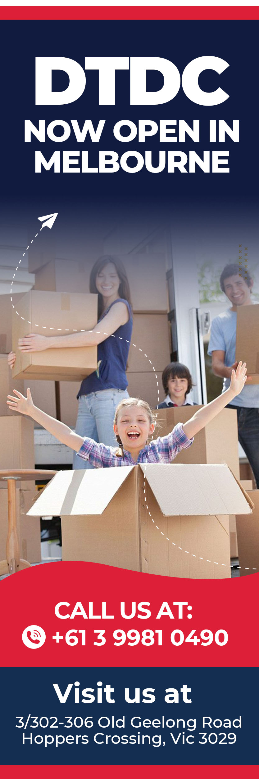 Melbourne Office - Parcel Service