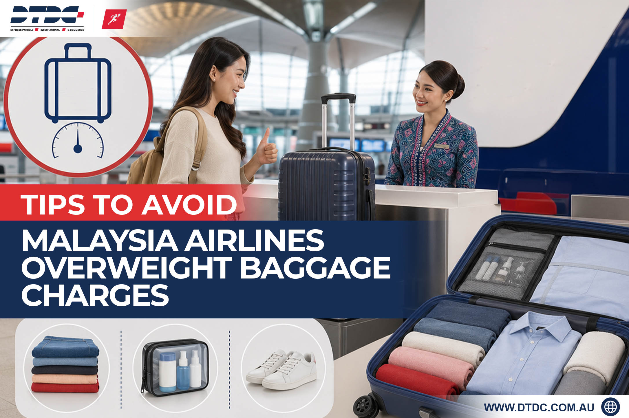 Tips to Avoid Malaysia Airlines Overweight Baggage Charges