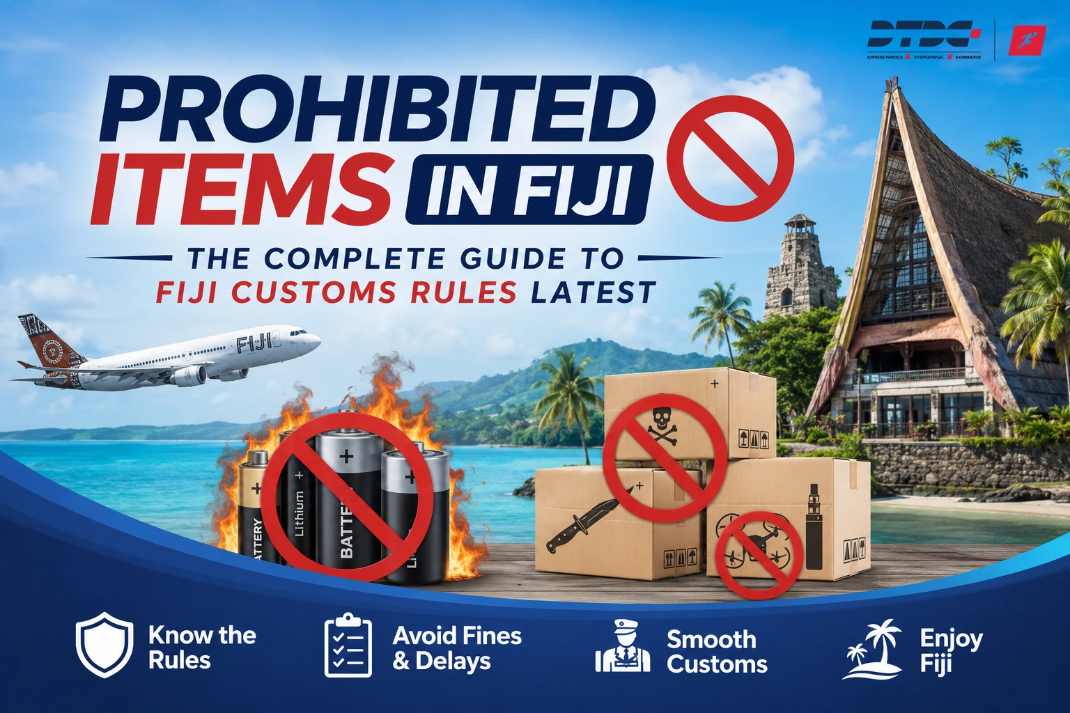 Courier to Fiji