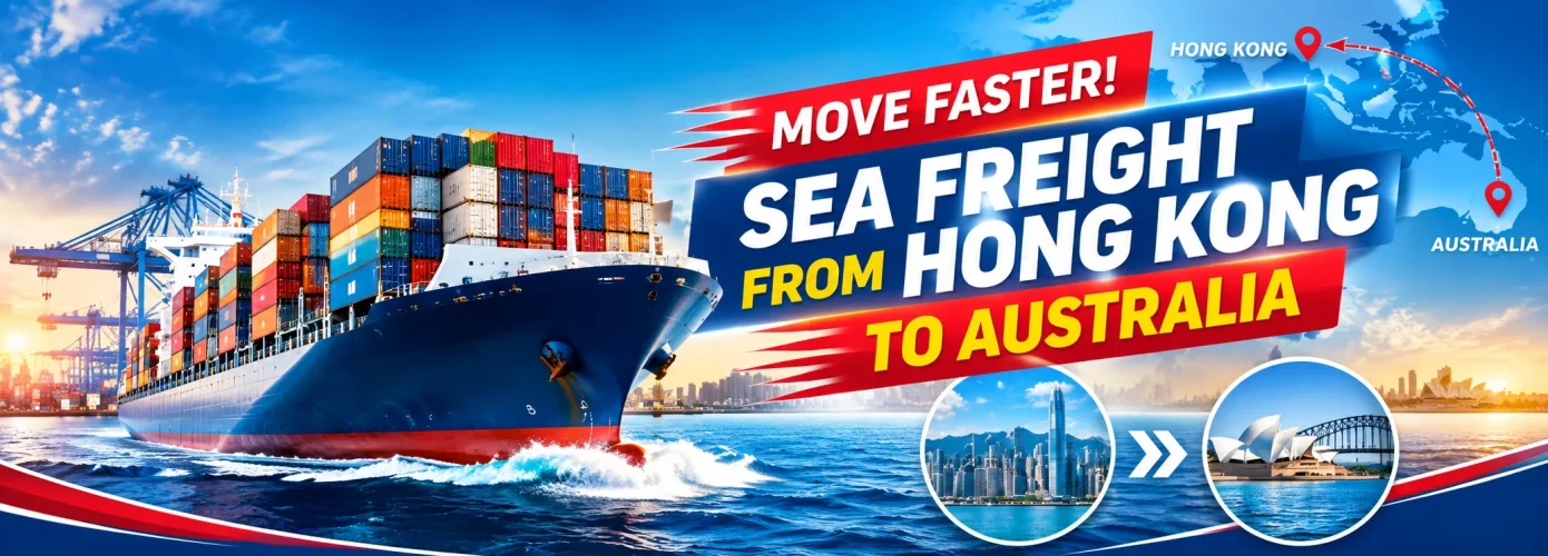 Sea freight from Hongkong to Australia